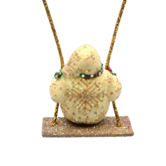 Patricia Breen Swing Time Gingerbread Santa Claus Candy Christmas Tree Ornament - Picture 7 of 10